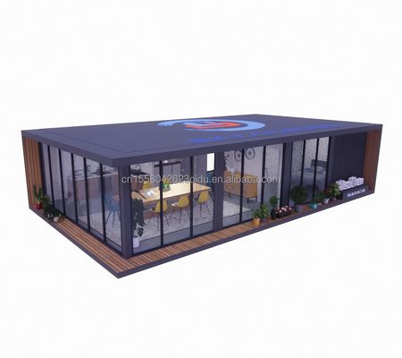 Maison préfabriquée résidentielle petite maison préfabriquée pour le matériel en acier vivant