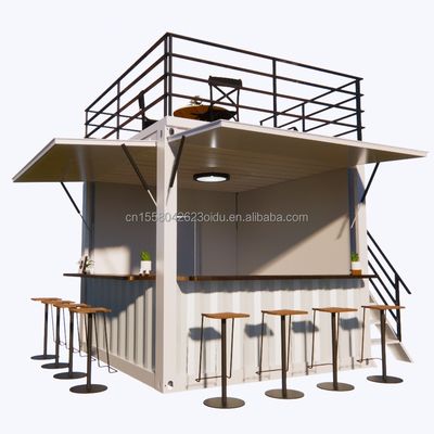 Container de style chinois, café moderne et fonctionnel