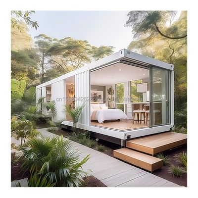 50/75/100 mm Panneau sandwich ondulé Mur UE Conception moderne Structure en acier Bâtiment pour hôtels en bois ou petite maison mobile Maison préfabriquée