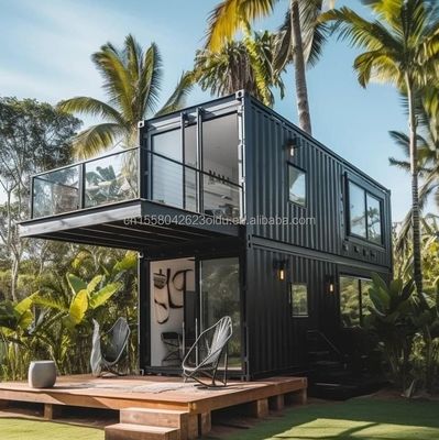 Maison en acier préfabriqué pour la vie en plein air dans les forêts résidentielles