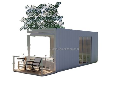 Chambre préfabriquée moderne de 20 pieds 40 pieds pour le transport maritime Container Jardin de maison hôtel