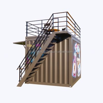 Supermarché de design moderne Container mobile Bar à café maisons 10ft Mini Popup Shop