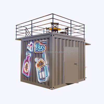 Supermarché de design moderne Container mobile Bar à café maisons 10ft Mini Popup Shop