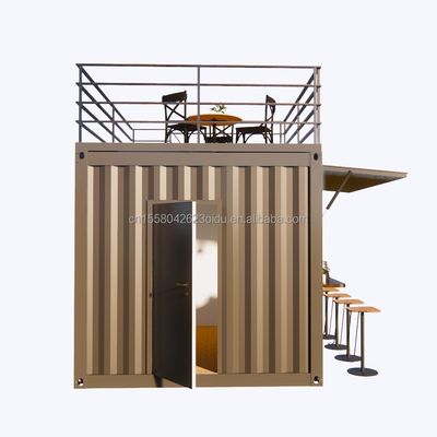Supermarché de design moderne Container mobile Bar à café maisons 10ft Mini Popup Shop