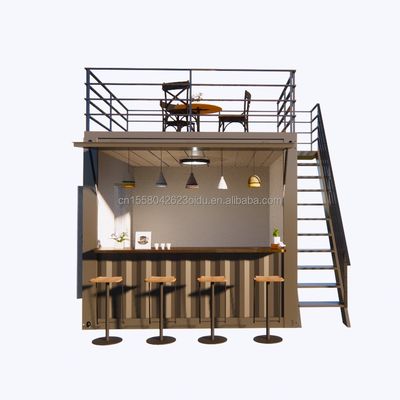 Supermarché de design moderne Container mobile Bar à café maisons 10ft Mini Popup Shop