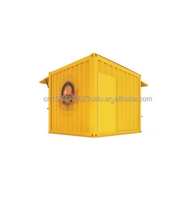 Fabrication en acier galvanisé 180g 10FT Mini Pop-up Shop Container Café/Bar/Restaurant fast-food/Convenience Store/Kiosque/Stand