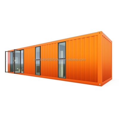 1 Maison de conteneurs préfabriquée de design moderne pour couple familial ou mur d'hôtel 50/75/100 mm Panneau sandwich ondulé