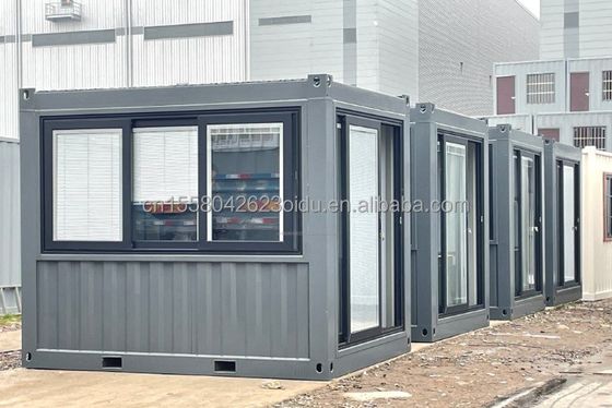 Bureau de conteneurs de salle de bain de design moderne pour une solution mobile sur mesure sur mesure dans un conteneur de fret maritime de 10 pieds