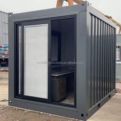 Bureau de conteneurs de salle de bain de design moderne pour une solution mobile sur mesure sur mesure dans un conteneur de fret maritime de 10 pieds