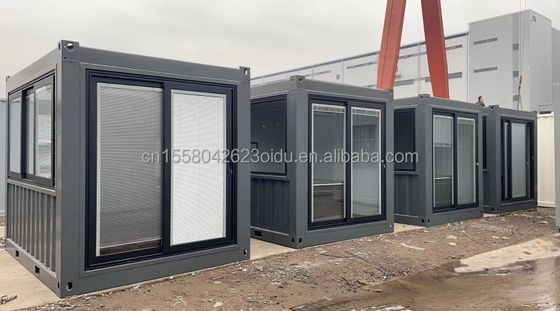 Bureau de conteneurs de salle de bain de design moderne pour une solution mobile sur mesure sur mesure dans un conteneur de fret maritime de 10 pieds