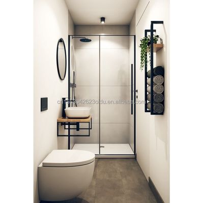 Container d'expédition modifié de 40 pieds avec 2 chambres et fenêtres en alliage d'aluminium