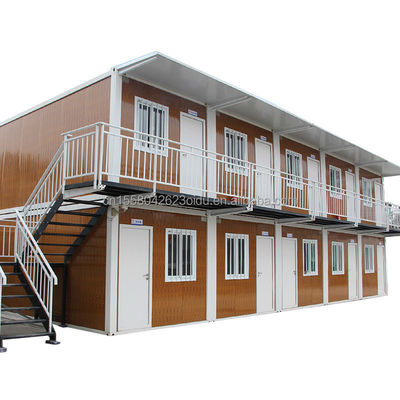 Fabricants Container plat expandable de 20 pieds en acier galvanisé pliant 180g Installation rapide Maison mobile