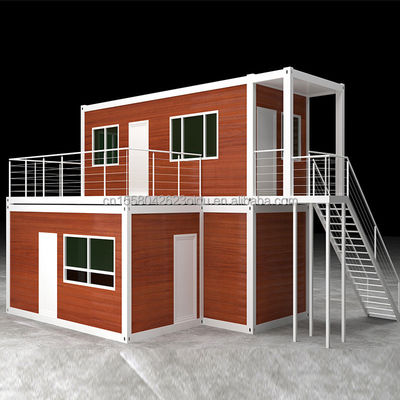 Fabricants Container plat expandable de 20 pieds en acier galvanisé pliant 180g Installation rapide Maison mobile