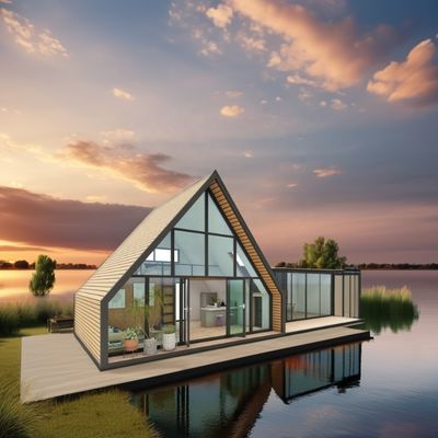Chambre préfabriquée miniature pour les vacances en famille ou l'hôtel