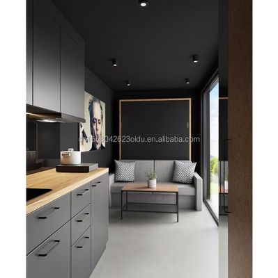 Conception moderne 20 pieds/40 pieds Maison luxueuse préfabriquée Container d'expédition Maison maison EU Portable Maison évolutive de 20 pieds