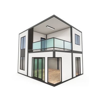 fenêtres en alliage d'aluminium style de design chinois structure en acier villa de luxe maison avec des options de personnalisation