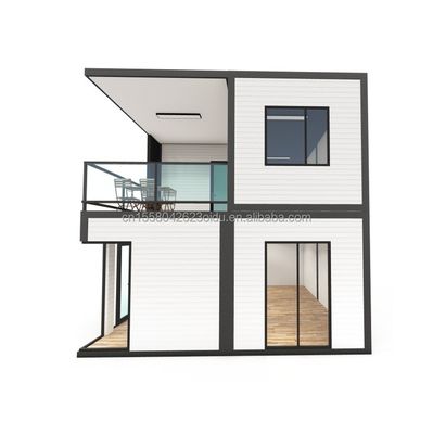 fenêtres en alliage d'aluminium style de design chinois structure en acier villa de luxe maison avec des options de personnalisation