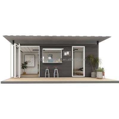 EU Deux chambres avec cuisine Salon salle de bain Design 2024 Style Maison mobile amovible