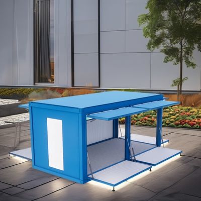 Couleur personnalisée 10ft 20ft Container élargi Magasin de conteneurs Pop-up Food Truck Maison préfabriquée pour bar magasin de café