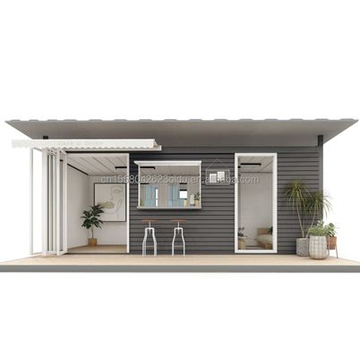 EU Deux chambres avec cuisine Salon salle de bain Design 2024 Style Maison mobile amovible