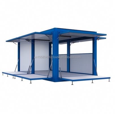 Couleur personnalisée 10ft 20ft Container élargi Magasin de conteneurs Pop-up Food Truck Maison préfabriquée pour bar magasin de café