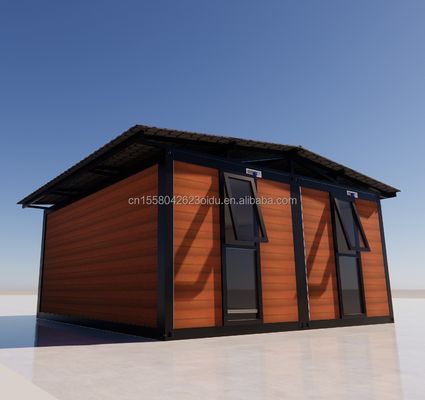 Containers pliants en acier modulaires de luxe résistant au vent de 20 pieds et 40 pieds pour villas