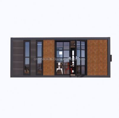 Maison de conteneurs en acier expandable moderne de 2 chambres à coucher Conception préfabriquée pour l'application du centre commercial Variations de couleur personnalisées