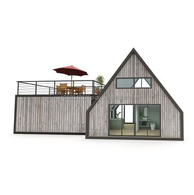 Couleur personnalisée UE Maison de conteneurs moderne préfabriquée Maison portable modulaire Maison modulaire Maison préfabriquée en acier léger