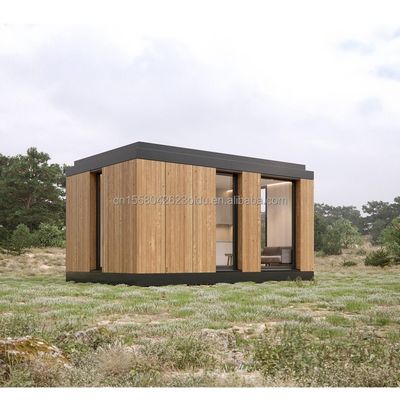 Moderne de l'UE 20ft assemblage rapide maisons en bois conteneur magasin d'hôtel pour le bureau en couleur personnalisée