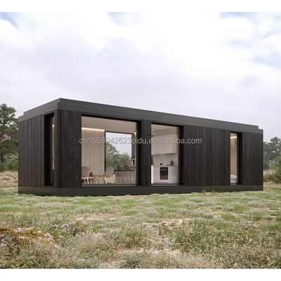 Moderne de l'UE 20ft assemblage rapide maisons en bois conteneur magasin d'hôtel pour le bureau en couleur personnalisée