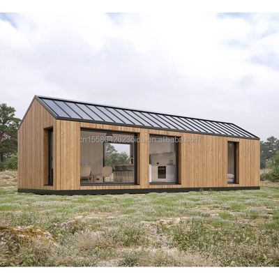 Maison de conteneurs en acier personnalisable préfabriqué avec mur 50/75/100 mm panneau sandwich ondulé
