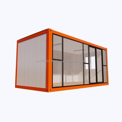 Bâtiment de bureaux de style moderne pour hôtel-resort en acier préfabriqué et maison de conteneurs à panneaux sandwich