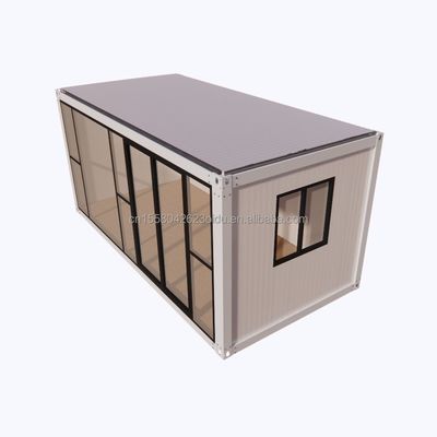 Bâtiment de bureaux de style moderne pour hôtel-resort en acier préfabriqué et maison de conteneurs à panneaux sandwich