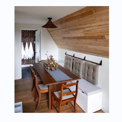 Container de 20 pieds ou 40 pieds de conception moderne EU Structure en acier en forme de triangle Chambres en bois avec structure en acier en forme de A