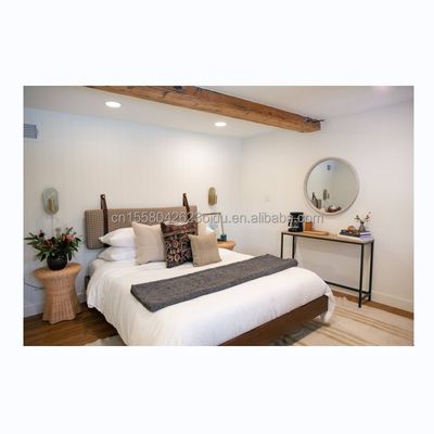 Container de 20 pieds ou 40 pieds de conception moderne EU Structure en acier en forme de triangle Chambres en bois avec structure en acier en forme de A