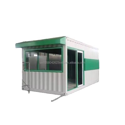 Conteneur de maison préfabriqué moderne 20 FT 40 FT Container de maison préfabriqué en bois Restaurant extérieur Bar à café pour couleur personnalisée