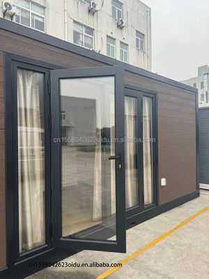 Maison de conteneurs en acier extensible de 20 à 40 pieds pour le Canada Australie Application de chambre à coucher à domicile