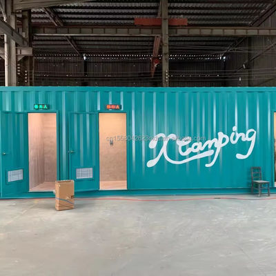 40 FT Maison préfabriquée en acier extensible pour un conteneur mobile personnalisable