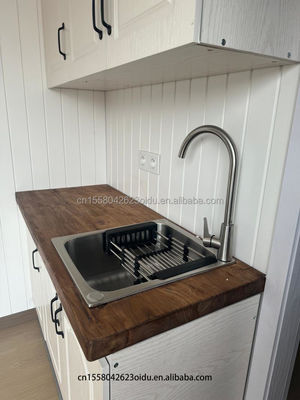Maison de conteneurs en acier extensible de 20 à 40 pieds pour le Canada Australie Application de chambre à coucher à domicile