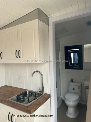 Maison de conteneurs en acier extensible de 20 à 40 pieds pour le Canada Australie Application de chambre à coucher à domicile