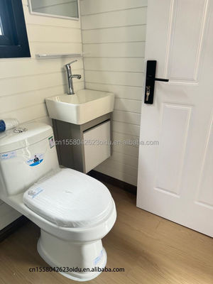 Maison de conteneurs en acier extensible de 20 à 40 pieds pour le Canada Australie Application de chambre à coucher à domicile