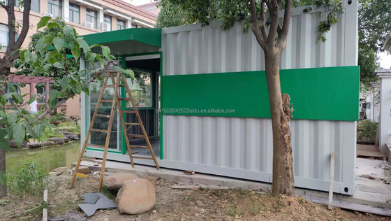 40 FT Maison préfabriquée en acier extensible pour un conteneur mobile personnalisable