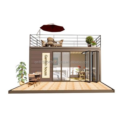 Structure principale en acier galvanisé moderne de luxe chinois Villa en acier préfabriquée pour un assemblage facile en extérieur