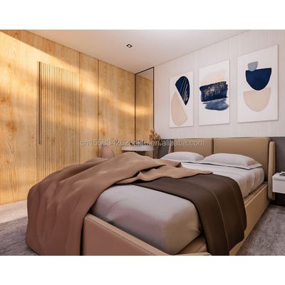 Maison de conteneurs plates préfabriquées de 20 pieds standard de l'UE avec pliage en acier galvanisé 180g