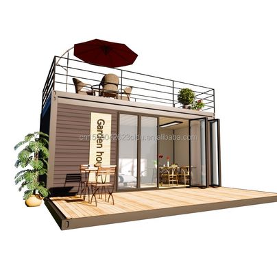 Structure principale en acier galvanisé moderne de luxe chinois Villa en acier préfabriquée pour un assemblage facile en extérieur