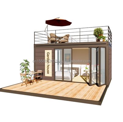 Structure principale en acier galvanisé moderne de luxe chinois Villa en acier préfabriquée pour un assemblage facile en extérieur