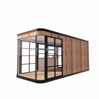 Cadre en acier galvanisé en acier pliant 180g Design moderne 20ft 40ft Container préfabriqué Maison pour mobile Cafés Restaurants