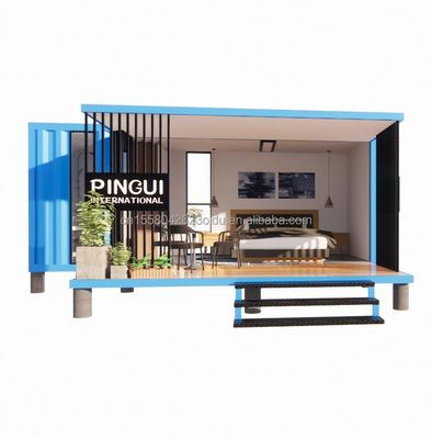 Chambre de conteneur personnalisée de 20 pieds avec fenêtres en alliage d'aluminium