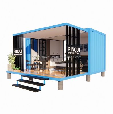 Chambre de conteneur personnalisée de 20 pieds avec fenêtres en alliage d'aluminium