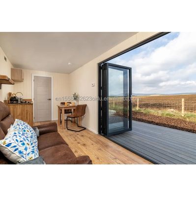 Maison de conteneurs de luxe moderne préfabriquée Villa de 40 pieds Une chambre Une cuisine Une salle de bains Une salle de séjour pour magasin